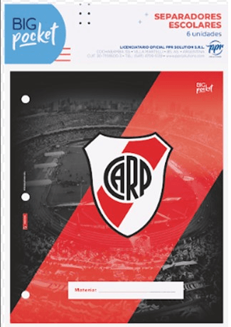 Separadores N°3 River Plate
