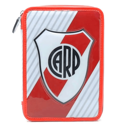 Cartuchera PVC River Plate 1 piso