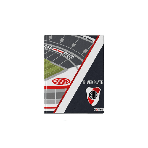 Cuaderno 16x21 T/D Cosido 48 hjs. River Plate