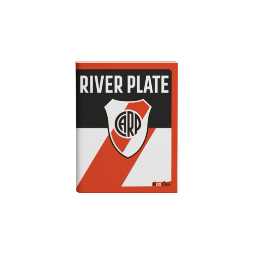 Cuaderno 16x21 T/F Abrochado 48 hjs. River Plate