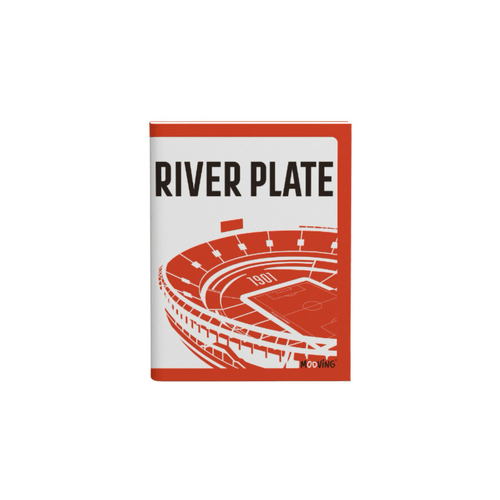 Cuaderno 16x21 T/F Abrochado 48 hjs. River Plate