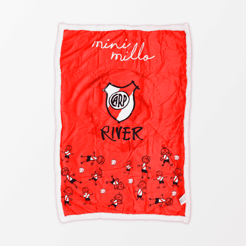 Frazada Cuna Mini Millo Reversible c/Corderito