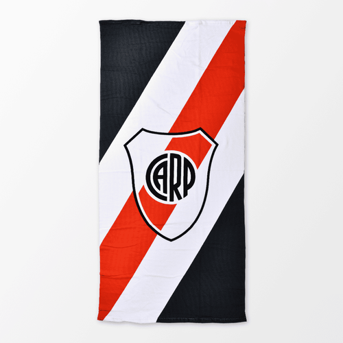 Toallón Playero Microfibra River Plate