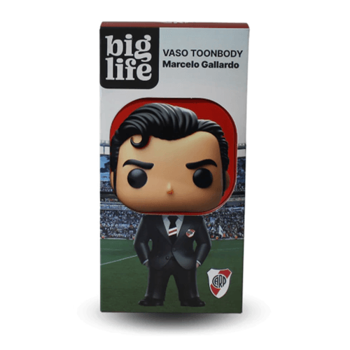 Vaso Toon Body Gallardo River Plate Coleccionable