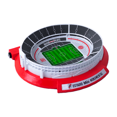 Estadio "Más Monumental" 3D c/ luz Led