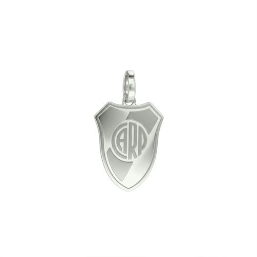 Dije Escudo Platino River Plate