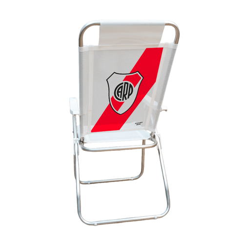 Silla Reclinable 4 Posiciones River Plate